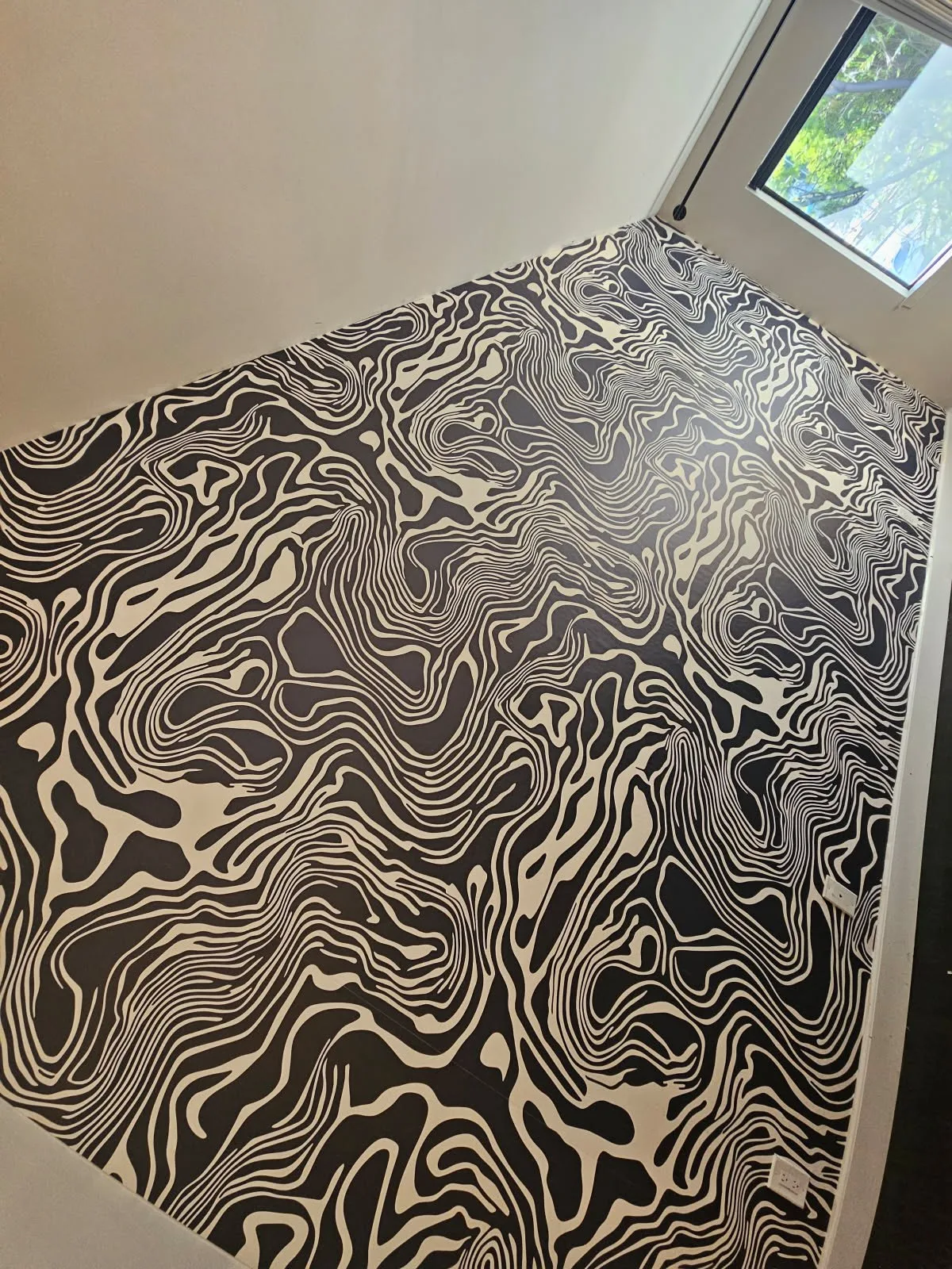 Wallpaper installation Little Haiti Miami